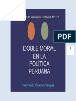 Doble Moral en La Política Peruana