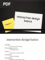 Interaction Design Basics