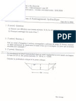 Sujet-Corrige Examen Aménagement-Hydraulique 3LHYD