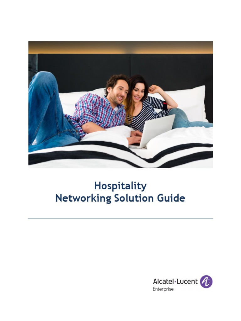 Hospitality Networking Solution Guide PDF Wireless Lan Computer