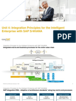 Unit 4: Integration Principles For The Intelligent Enterprise With SAP S/4HANA