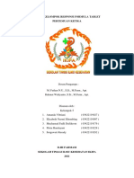 Tugas Praktikum Teknologi Sediaan Solid Pertemuan 3 Responsi Formula Tablet - Kelompok 5 - Reg1 19B