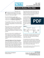 Options Tools To Reduce Price Risk: File A2-67 December 2009 WWW - Extension.iastate - Edu/agdm