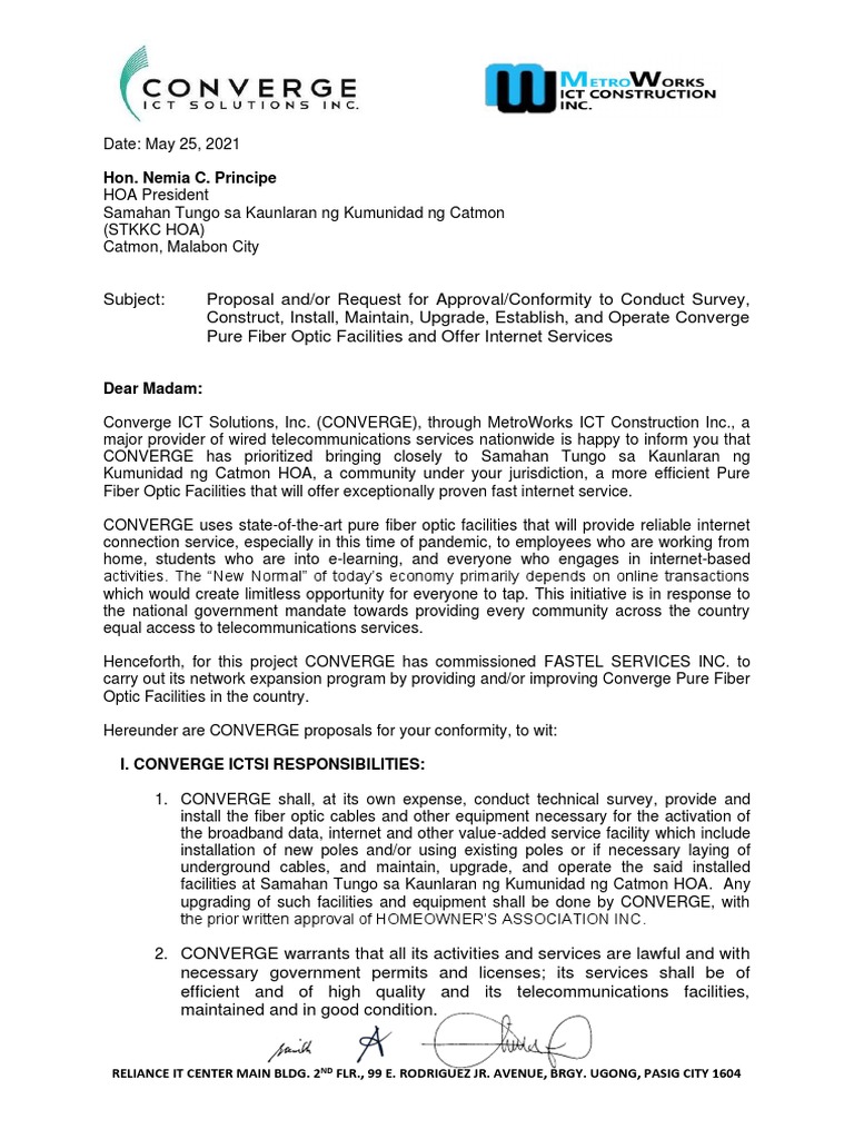 Hon. Nemia C. Principe Reliance It Center Main Bldg. 2 FLR., 99 E