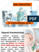 Teknik anestesi