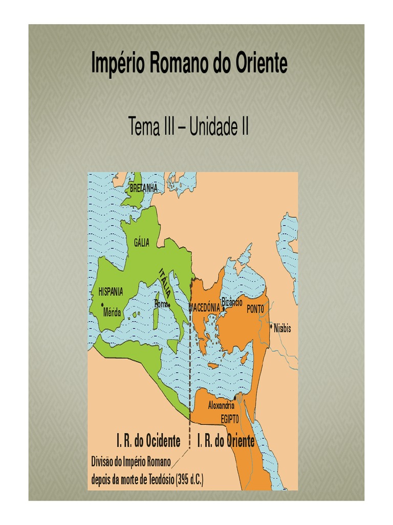 Império Romano do Oriente: Estrutura e Legado | PDF | Justiniano I ...