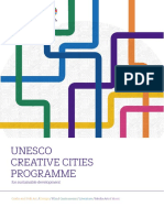 Unesco Creative Cities Programme: For Sustainable Development