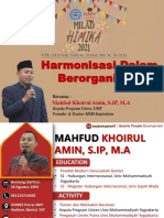 Harmonisasi Dalam Berorganisasi