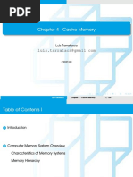 Chapter4-CacheMemory