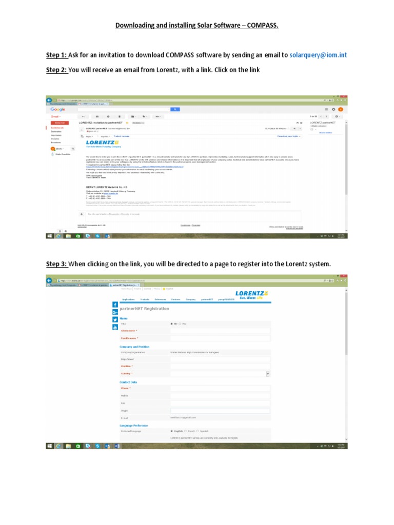 Downloading COMPASS Software Guide | PDF