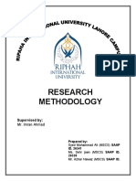 Research Methodology Sources and Reading Steps