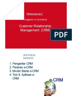 Pertemuan 7 CRM