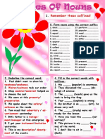 Suffixes of Nouns