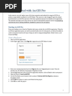 Getting Started With Arcgis Pro