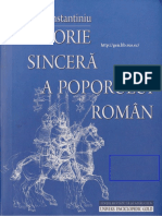 O Istorie Sincera A Poporului Roman - Editie Revazuta Si Adaugita by Florin Constantiniu