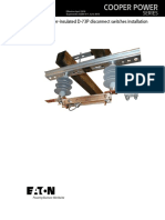 Ultrasil Polymer Insulated D 73p Disconnect Switches Installation Instructions Mn008004en