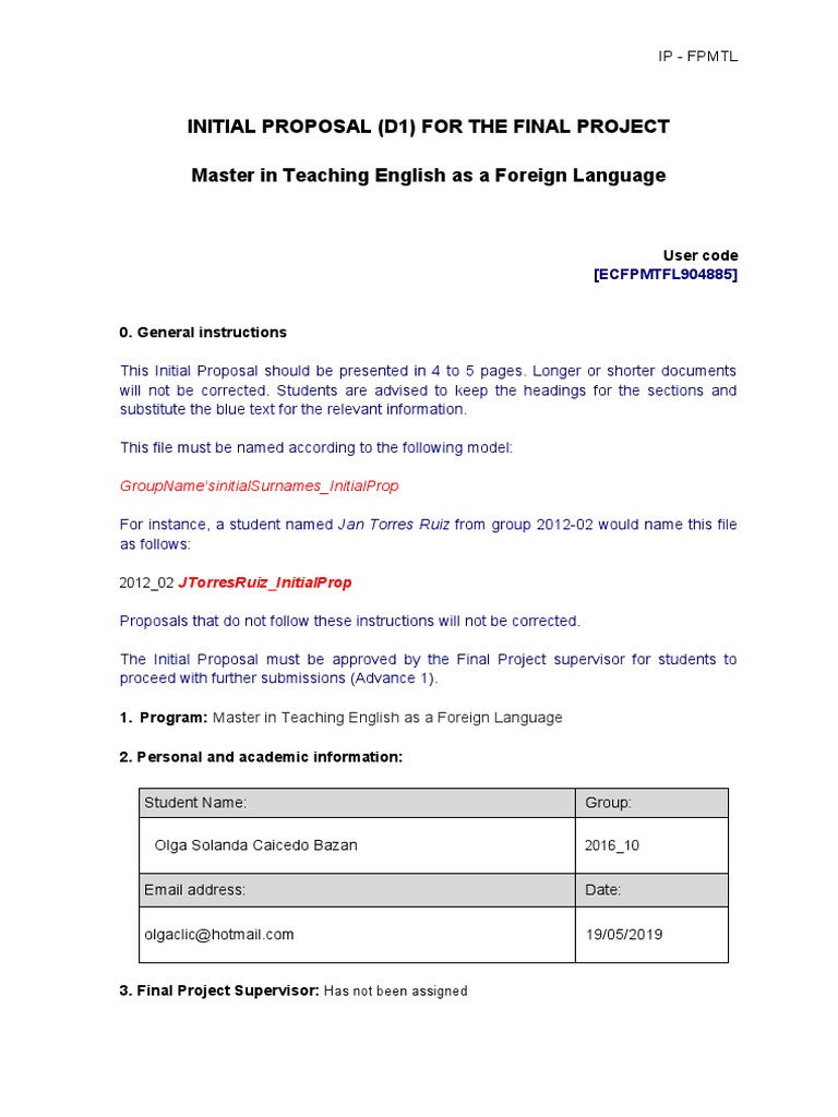 TEFL Speaking Skills Proposal | PDF | Learning Styles | Human Nature