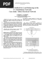 A Practical Method For Load Balancing in The LV Distribution Networks Case Study Tabriz Electrical Network