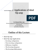 Lecture 2a - Op-Amp Application