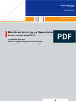 Informe Educacion, Monitoreo Ley Financiamiento Educativo, Rivas y otros, 2011