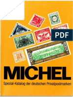 Michel Spezial-Katalog Der Deutschen Privatpostmarken 3e Auflage 1999