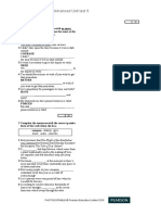 Advanced Unit Test 5: Grammar