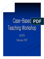 Case-Based Teaching Workshop Inspires Educators
