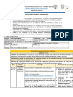 Bachillerato Técnico Ficha Técnica-1ero Bte - Paquetes Contables y Tributación - Semana 34-35