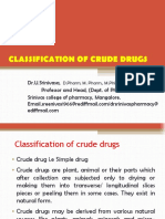 Classification of Crude Drugs Guide