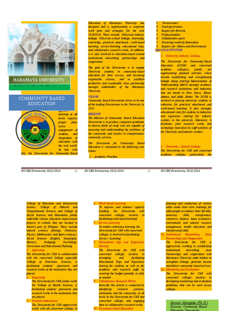 Haramaya University Strategic Plan Pdf