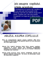 Abuzul fizic asupra copilului