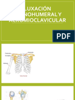 Luxación Glenohumeral y Acromioclavicular