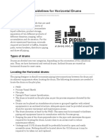 Piping Design Guidelines For Horizontal Drums