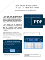 Aplicación de La Función de Transferencia