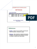 PDF Metrados