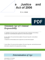 Juvenile Justice and Welfare Act of 2006