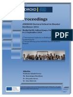Proceedings of The ANDROID Doctoral Scho