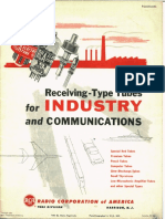 RCA - Receiving-Type Tubes For Industry and Communications - 1955, 20p