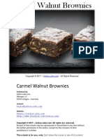 Caramel N Walnut Brownies