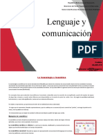 Lenguaje y Comunicacion