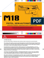 Operators Manual m18 Commemorative 1303085-01 Rev00 HR
