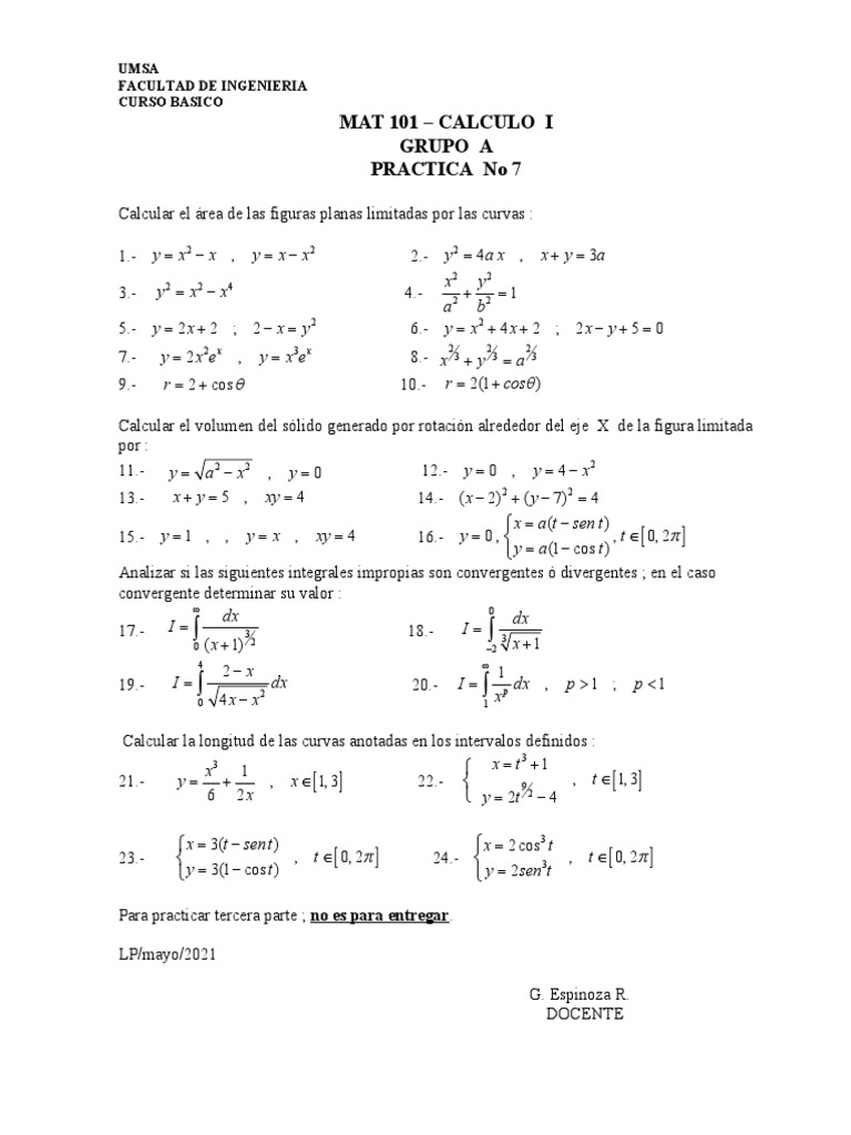 MAT Tarea | PDF | Análisis matemático | Enseñanza de matemática