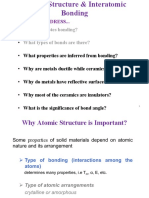 Issues To Address... : What Promotes Bonding? What Types of Bonds Are There?