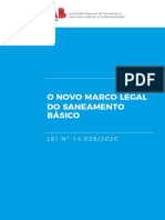 Oab Nacional (O Novo Marco Legal Do Saneamento Básico)