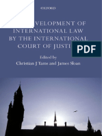 Tams and Sloan - The Development of International Law by The International Court of Justice-Oxford University Press (2013)