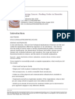 Explaining Cancer-Finding Order in Disorder ch1