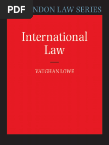 Lowe, International Law-Oxford University Press (2007)
