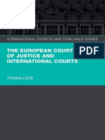 Lock - The European Court of Justice and International Courts-Oxford University Press (2015)