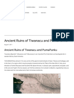 Ancient Ruins of Tiwanacu and PumaPunku - World Mysteries Blog
