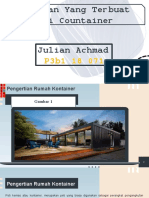 Julian Achmad - Pembangunan Menggunakan Meterial Hemat Biaya